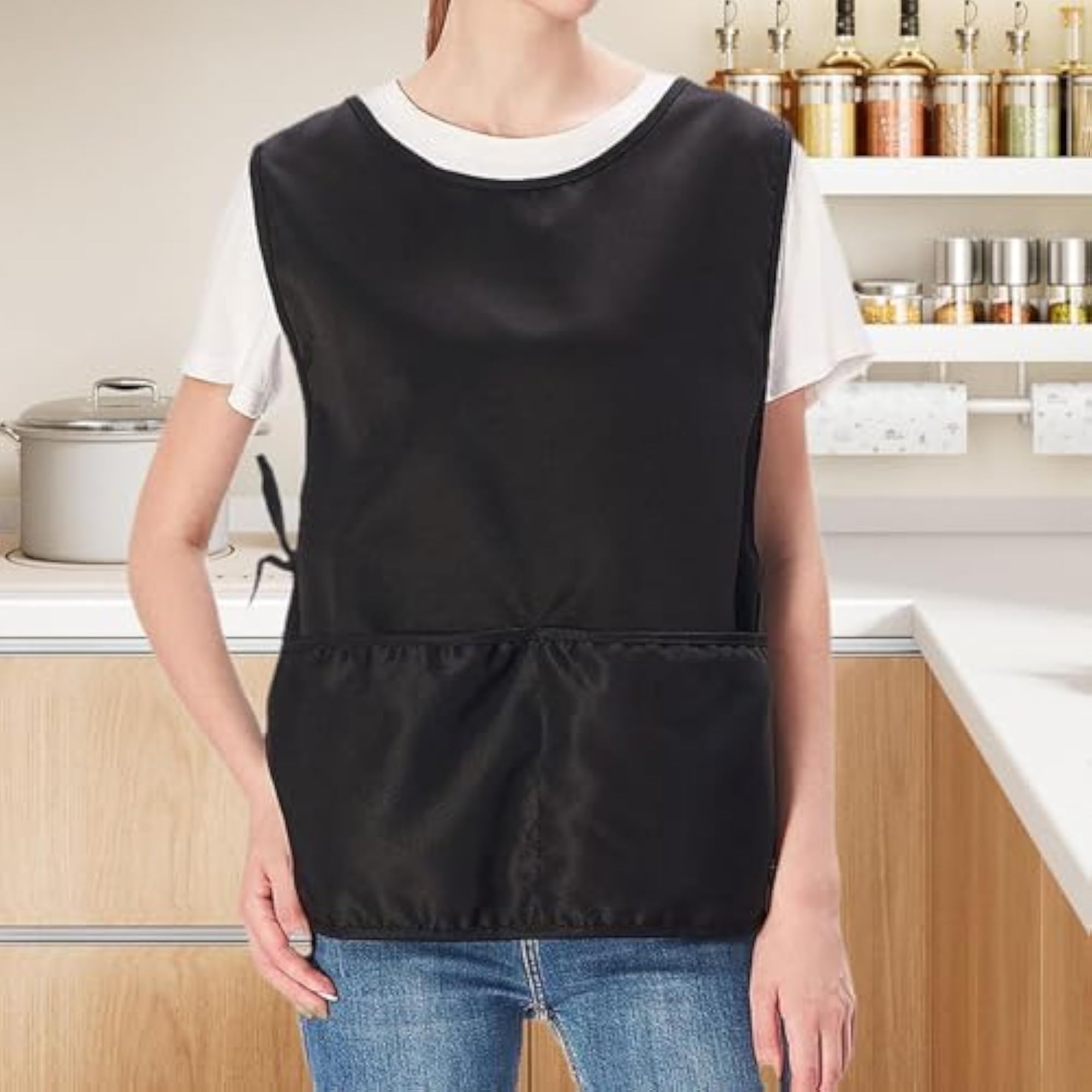 Art Apron for Men and Women, Polyester Cooking Apron